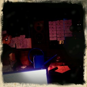 En studio